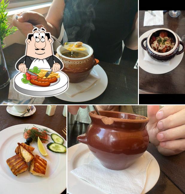 Шоколадный мусс в "Кафе Абрамцево"