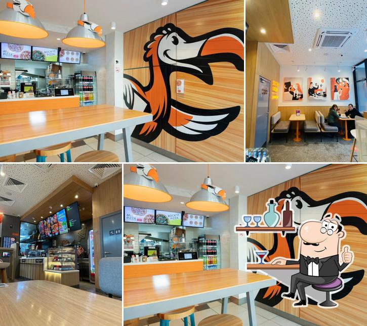Интерьер "Додо Пицца"