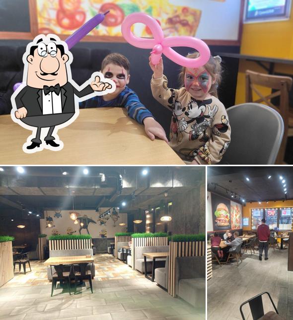 Посмотрите на внутренний интерьер "Мельницы"