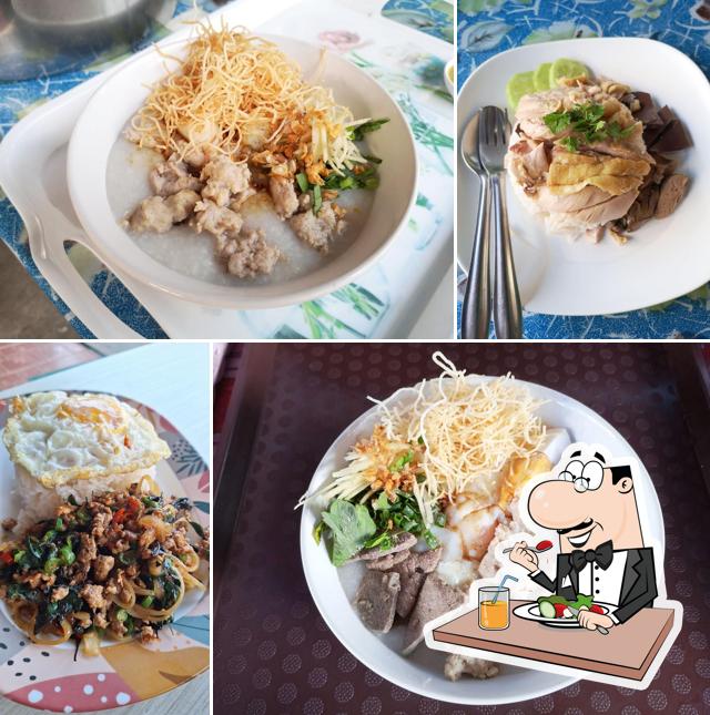 Rice porridge, congee shop