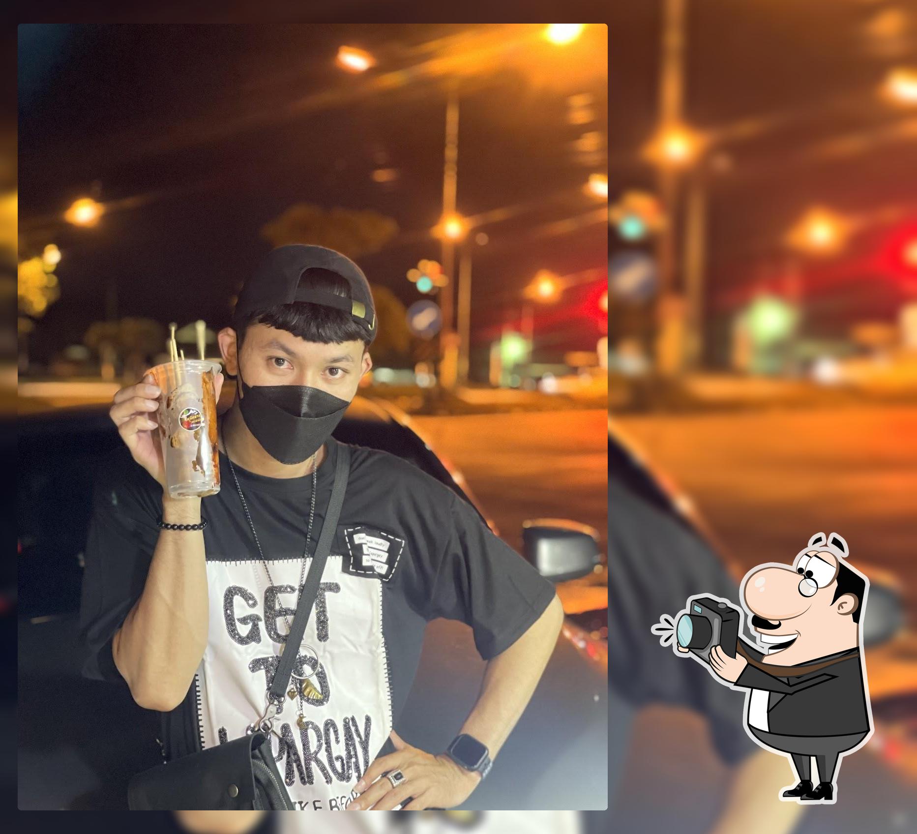 หมึกย่างหม่าล่ามัทฉะ
