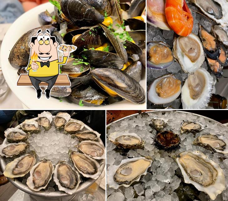 Merle Huîtres et Coquillages