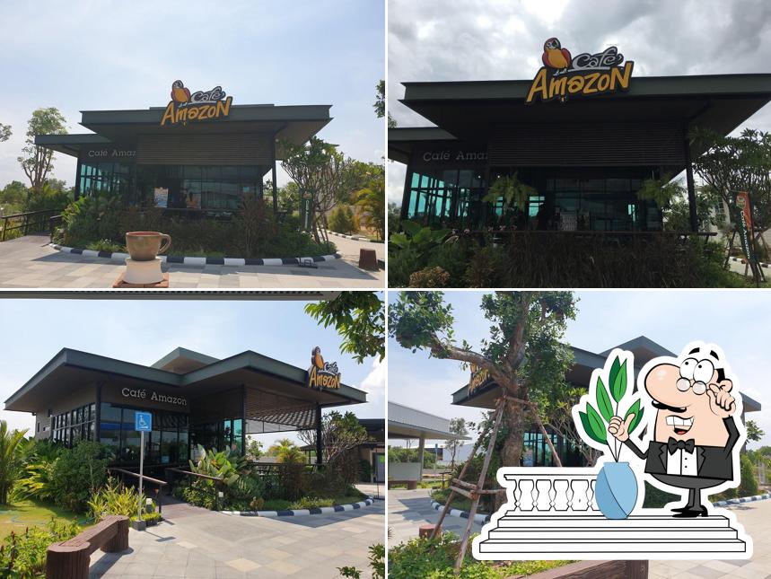Café Amazon คาเฟ่ อเมซอน ปตท. ท่าราบ จ.ราชบุรี