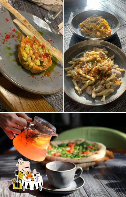 Еда и напитки - все это можно увидеть на этом изображении из Napoli Family