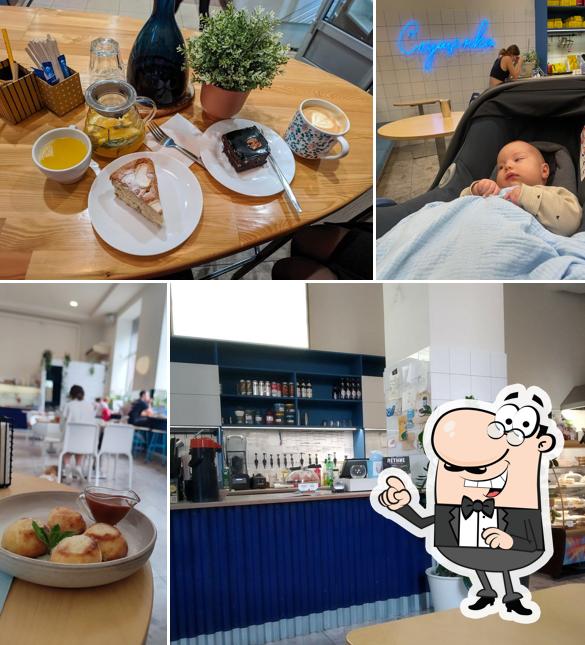 Посмотрите на внутренний интерьер "Сгущёнки"