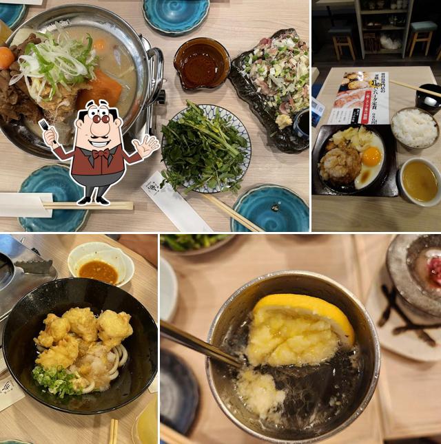 骨付鳥と鶏ダシおでん（秋冬）京味噌モツ煮（春夏） 歩