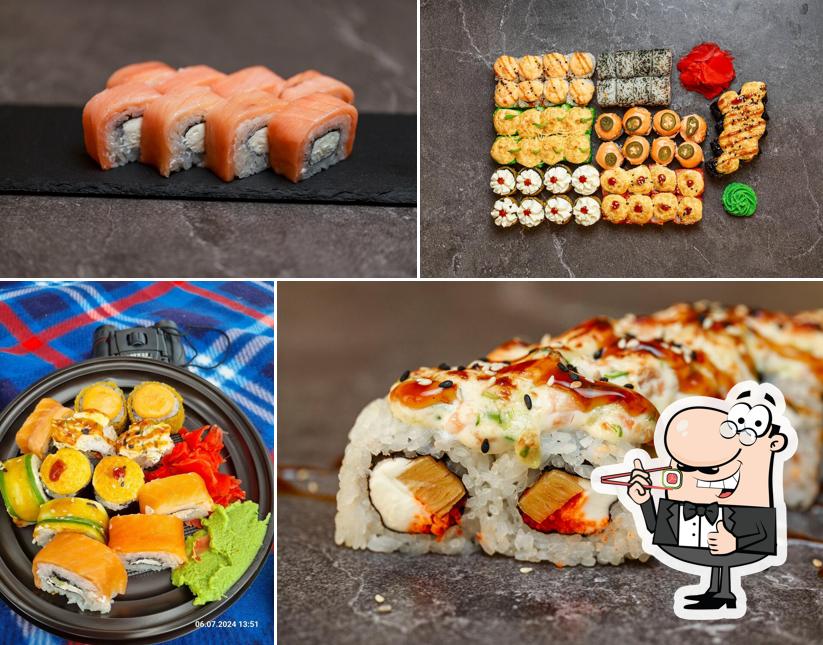 В "Blue Bay Food" подают суши и роллы