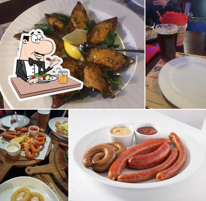 Блюда в "Бульдоге"