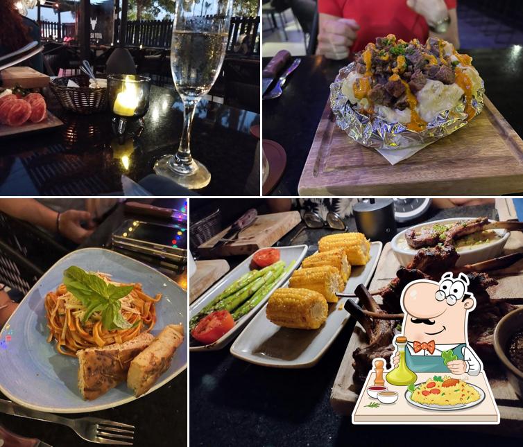 Еда в "Restaurante Brasa Viva"