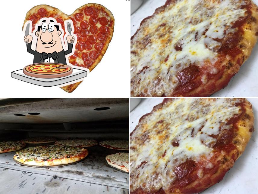 Blue and Gold Pizza