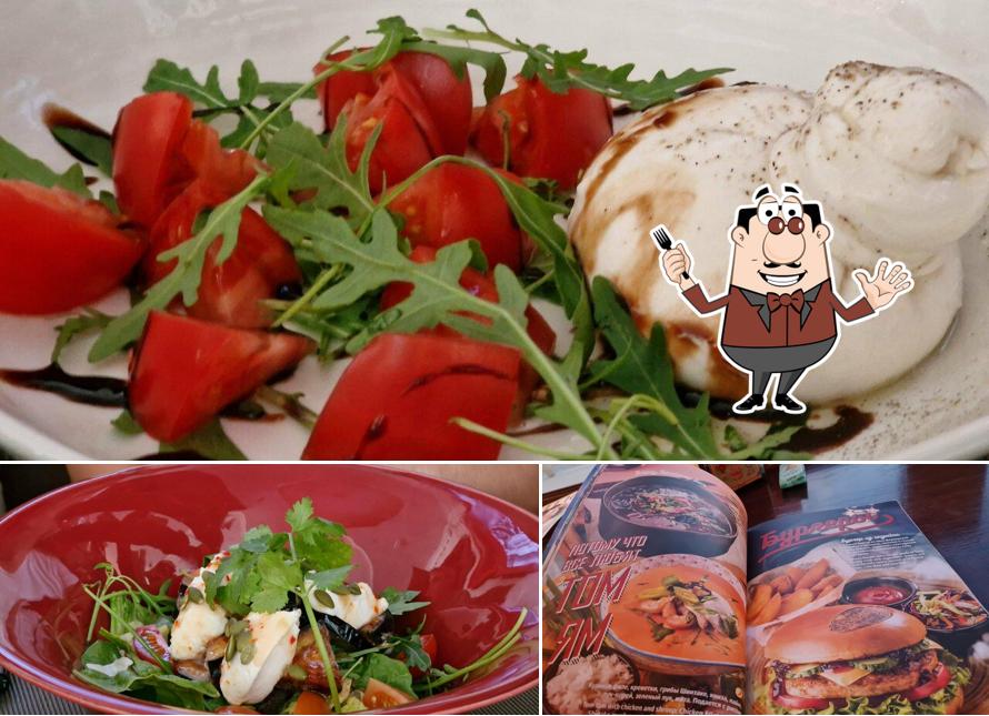 Блюда в "Бенджамине"