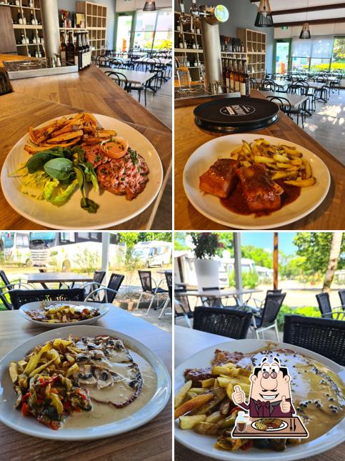 Restaurant du camping Les 100 Vignes