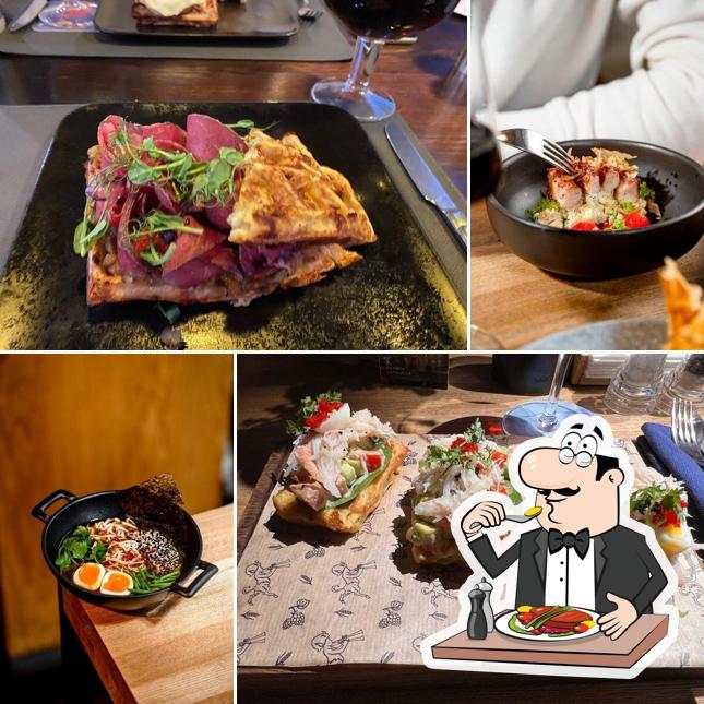 Блюда в "Lambic Seafood"