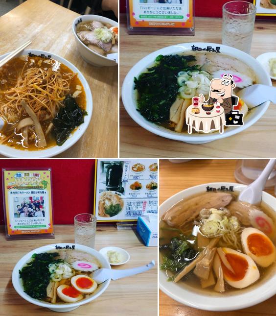 朝日が昇る屋