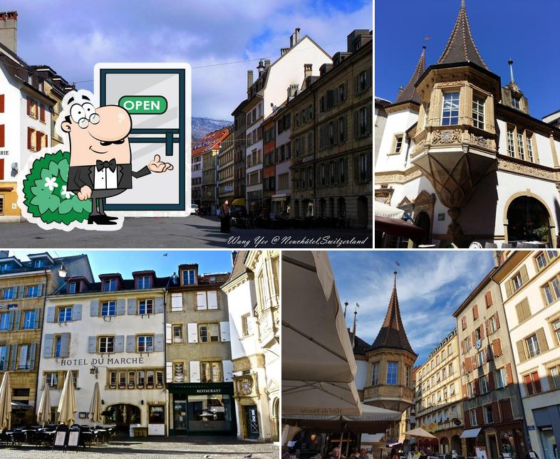 Hôtel-Restaurant du Marché - Neuchâtel Suisse