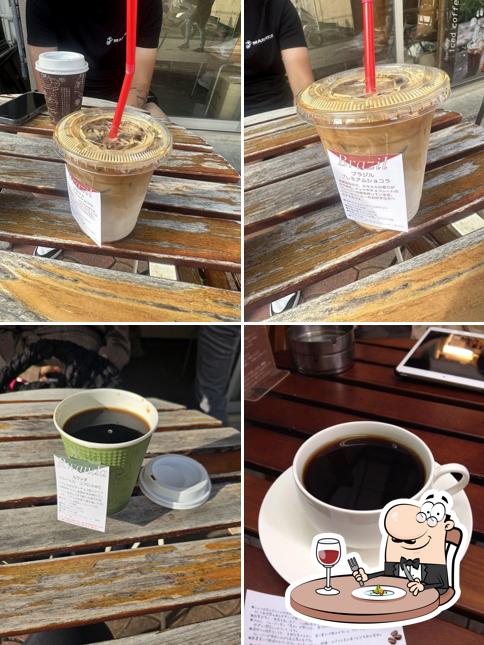 the coffee stand