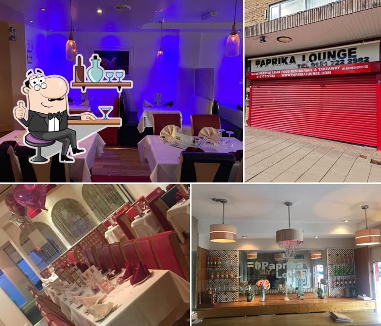 Paprika Lounge Indian Restaurant & Takeaway.