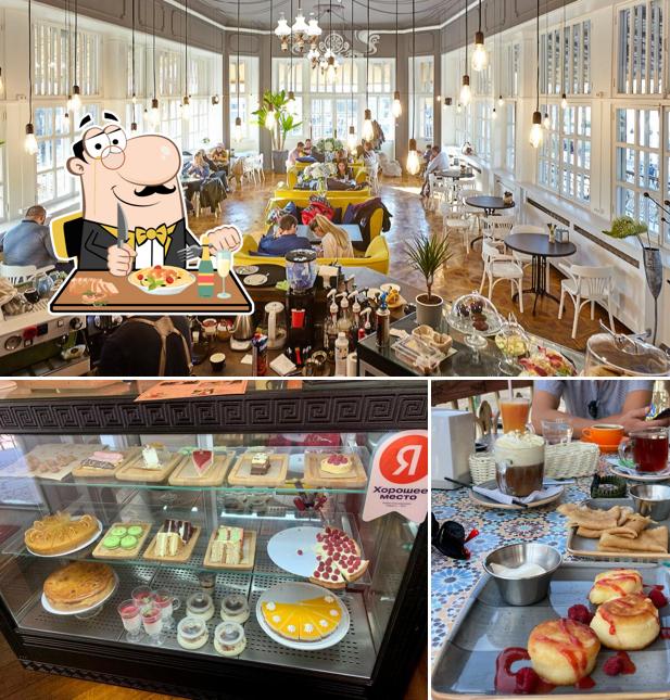 Еда в "Правильном кофе"