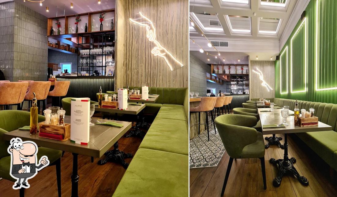 Интерьер "Маккерони и пицца"