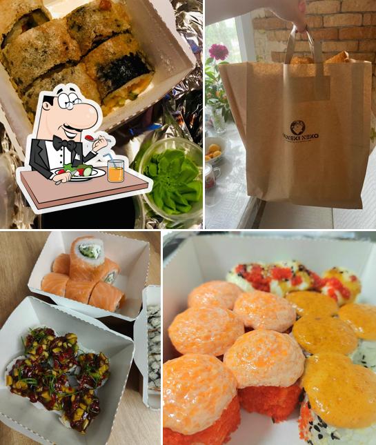 Блюда в "Maneki neko"