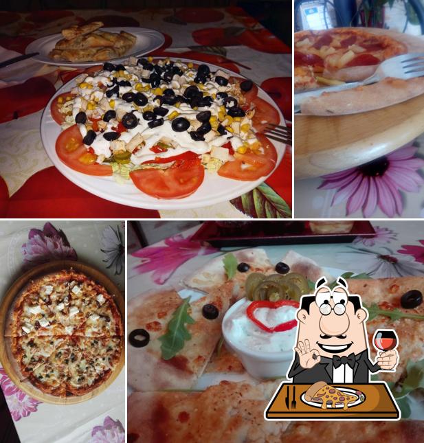 Salsa. Pizzeria