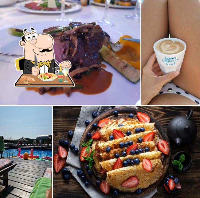 Блюда в "Ресторане Soho Country Club"