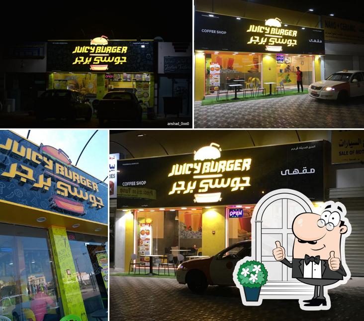 Juicy burger