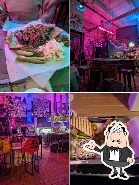 Посмотрите на внутренний интерьер "Smoke is"