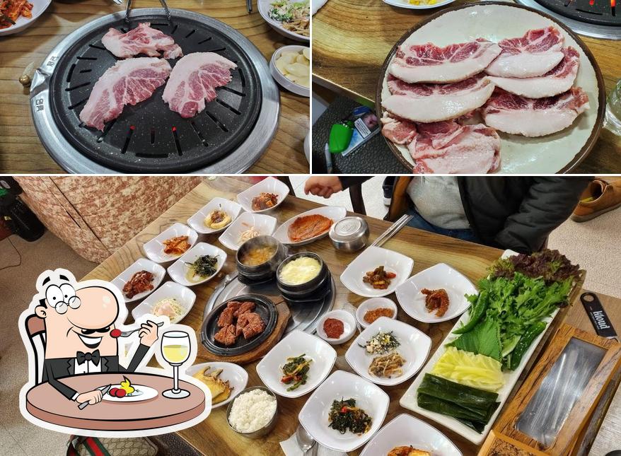 영하꿀갈비쌈밥