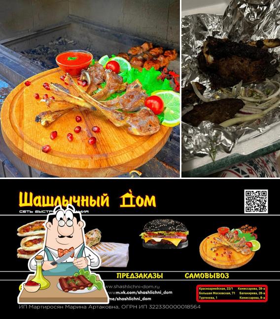 Свиные ребрышки в "Шашлычный дом"