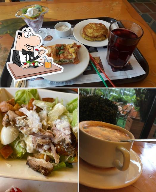 Еда в "Мандариновом Гусе"