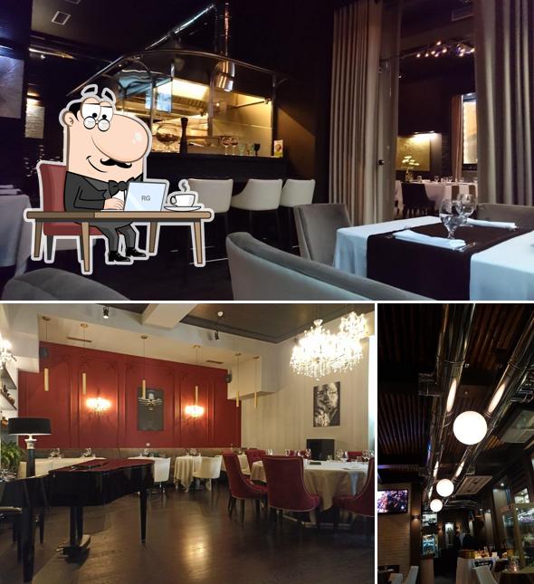 Посмотрите на внутренний интерьер "Sea-Тории"