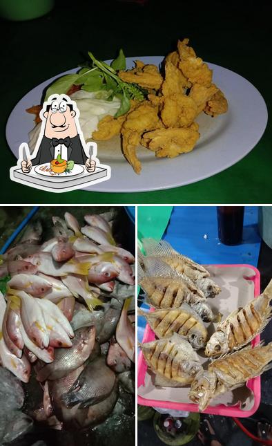 Warung Seafood dpn Yamaha