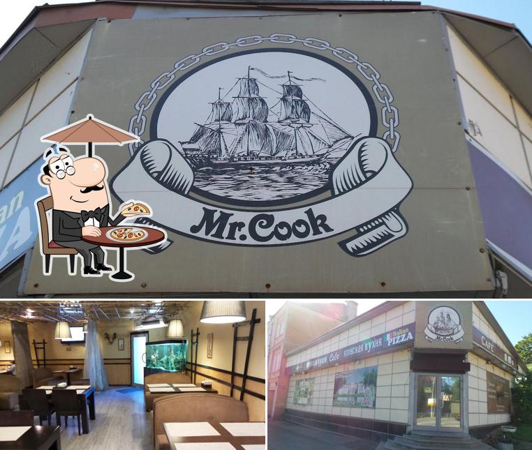 Mr. Cook, Кафе