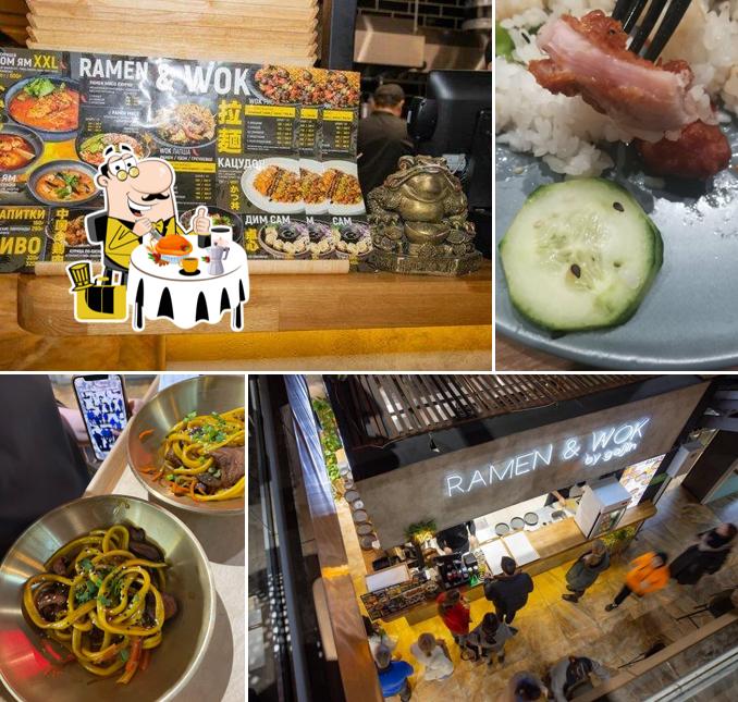 Еда в "Ramen & Wok by Gaijin"