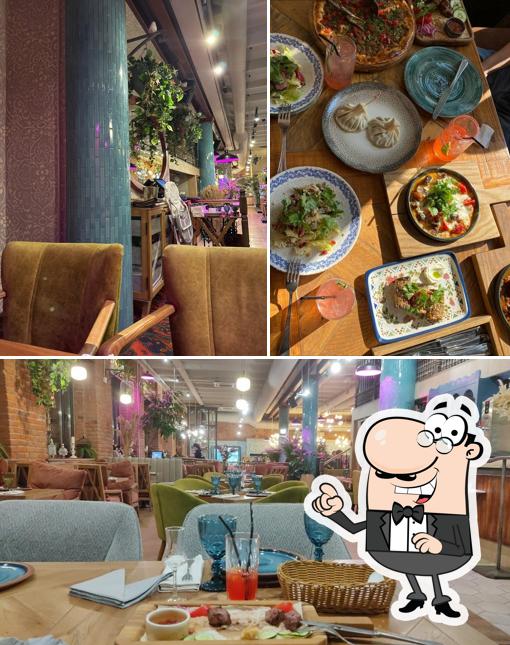 Посмотрите на внутренний интерьер "Оджахури"