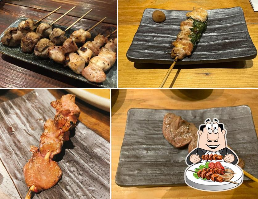 炭焼屋鶏's串