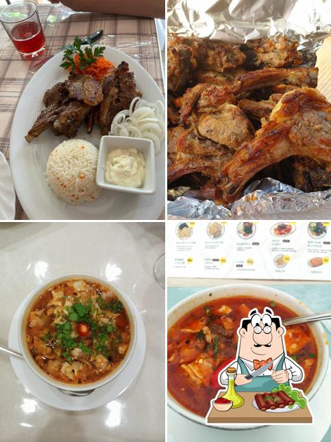 Свиные ребрышки в "КАФЕ ОРГА"