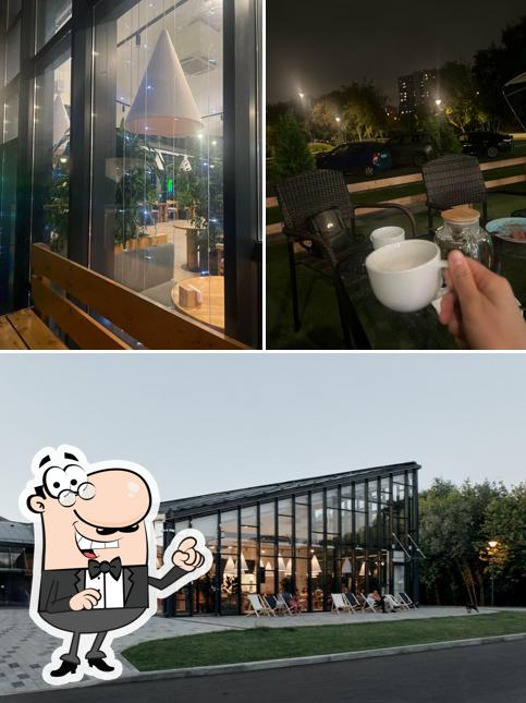 Внешнее оформление "Яуза кафе"