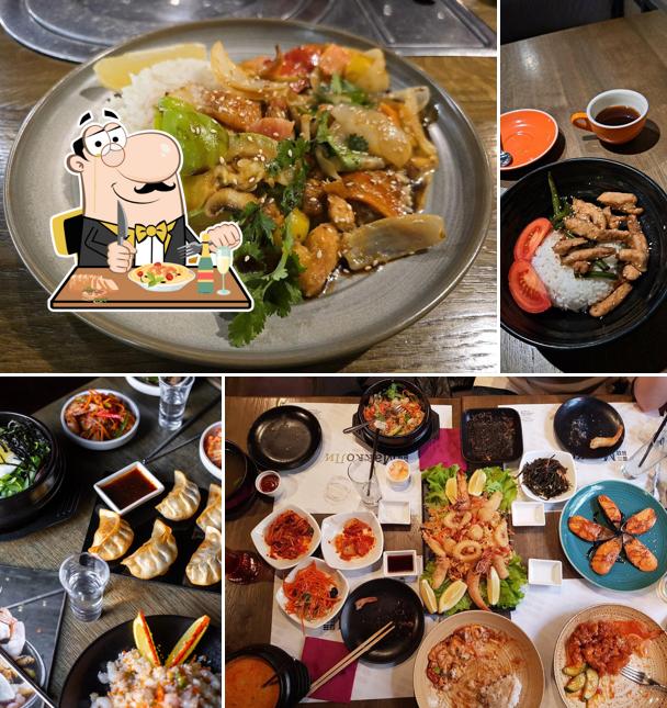 Блюда в "Корейском ресторане МаккоЛи"