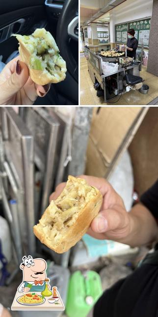 草屯市場口紅豆餅