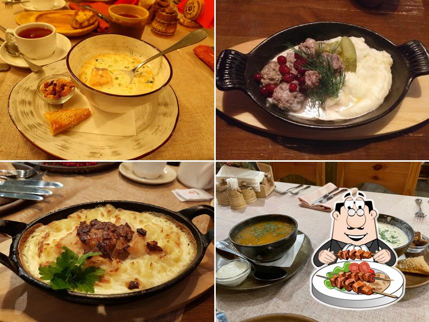 Еда в "Карельской горнице"