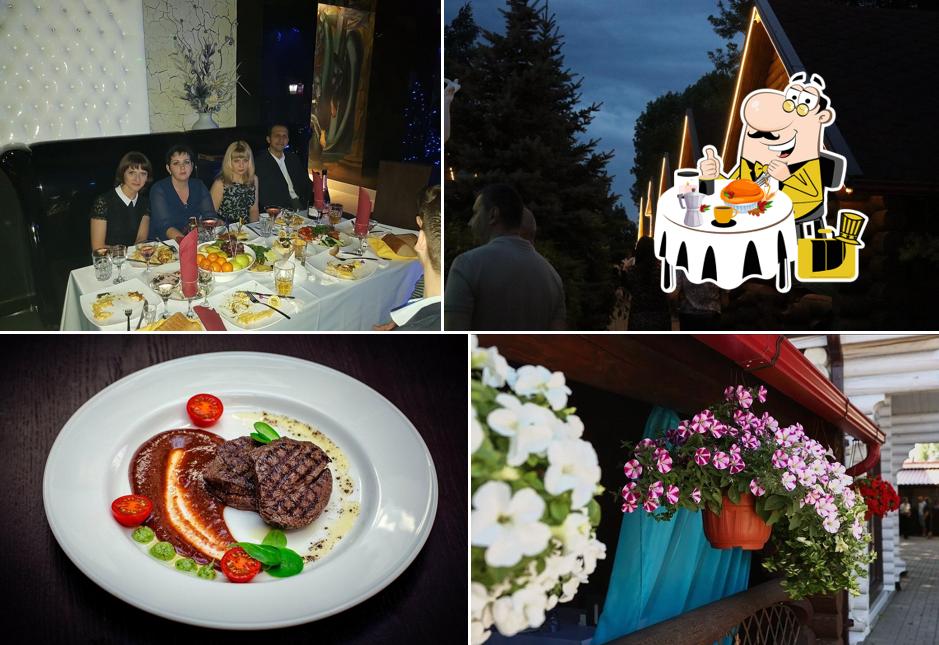 Блюда в "Парадизе, ресторане"