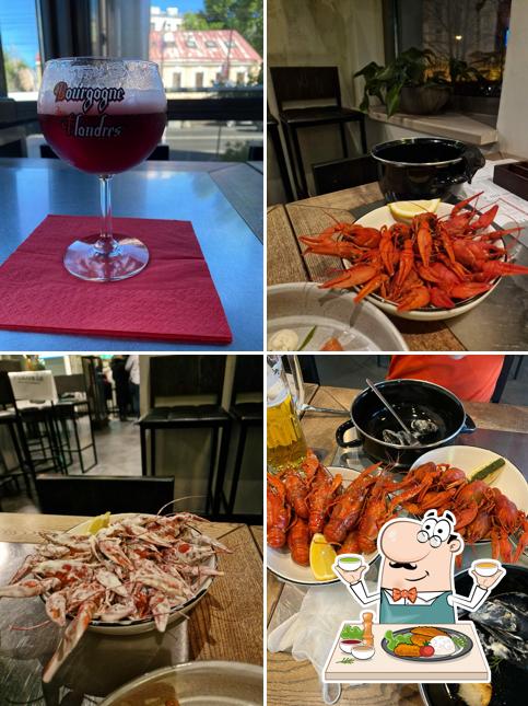 Еда в "Раковой на Петрогдрадке"