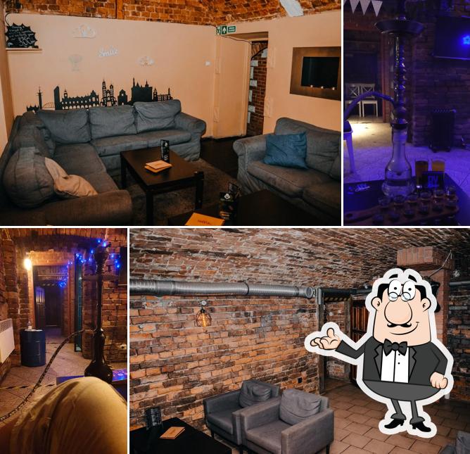 Посмотрите на внутренний интерьер "ByClouds Shisha Bar"