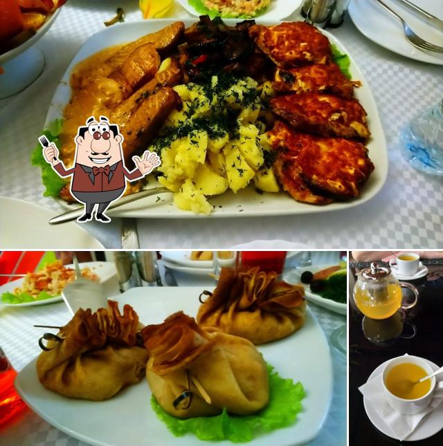 Это фото, где изображены еда и напитки в Лагуна