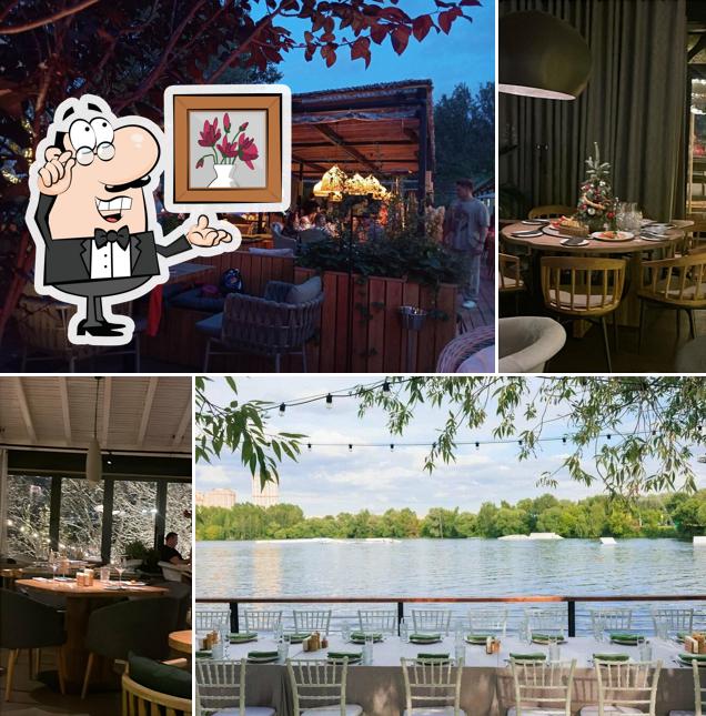 Посмотрите на внутренний интерьер "Берег"