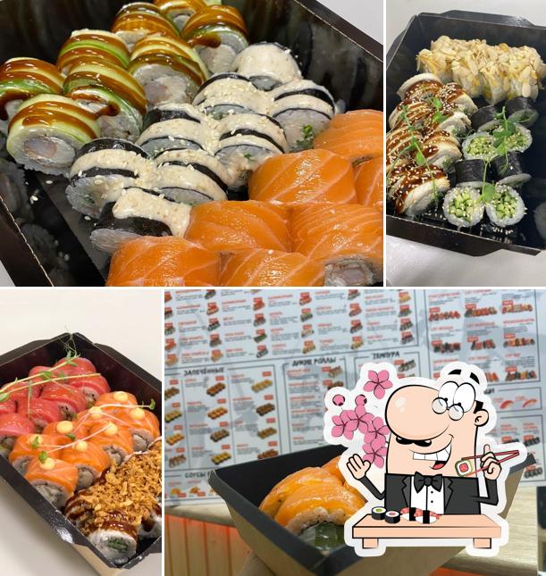 В "Дикий ролл" вы можете попробовать суши