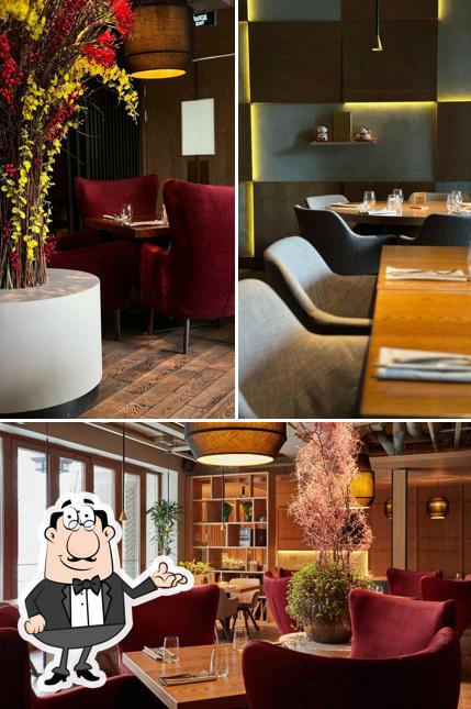 Посмотрите на внутренний интерьер "Hibiki"