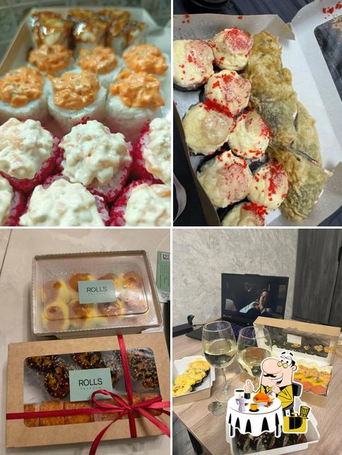 Еда в "Rolls factory"